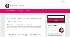 Desktop Screenshot of claudiatelles.com.br